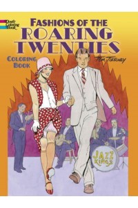Fashions of the Roaring Twenties Coloring Book - Dover Coloring Books