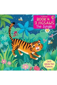 Usborne Book and 3 Jigsaws: The Jungle - Book and 3 Jigsaws