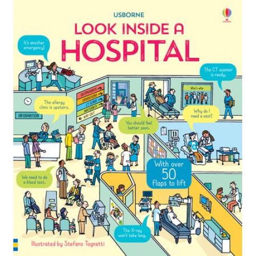 Usborne Look Inside a Hospital - Look Inside