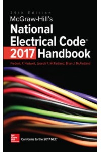 McGraw-Hill's National Electrical Code 2017 Handbook, 29th Edition