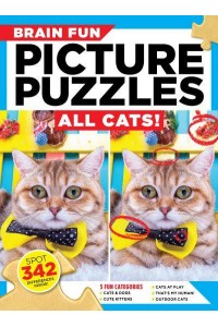 Brain Fun Picture Puzzles: All Cats!