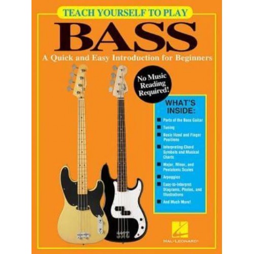 Teach Yourself to Play Bass Quick & Easy Introduction BGTR Book