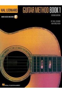 Hal Leonard Guitar Method Book 1 Book/Online Audio Pack - Hal Leonard Guitar Method Books