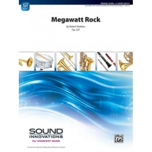 Megawatt Rock Op.237, Conductor Score & Parts - Sound Innovations for Concert Band