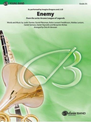 Enemy From the Series Arcane League of Legends, Conductor Score & Parts - Pop Young Band