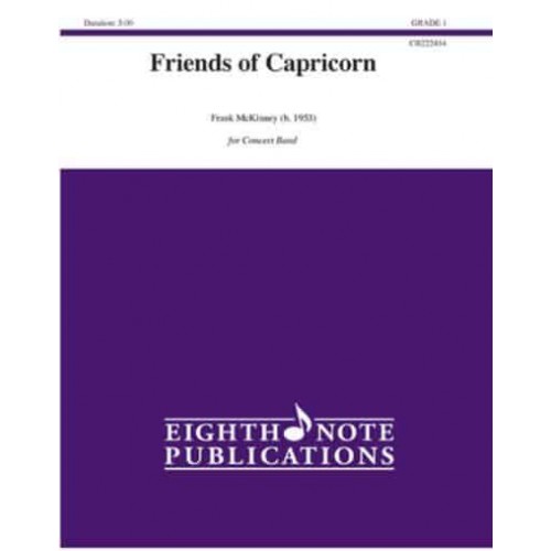 Friends of Capricorn Conductor Score & Parts - Eighth Note Publications