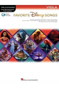 Favorite Disney Songs: Instrumental Play-Along for Viola Instrumental Play-Along for Viola