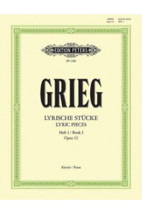 Lyric Pieces for Piano, Book 1 Op. 12 - Edition Peters