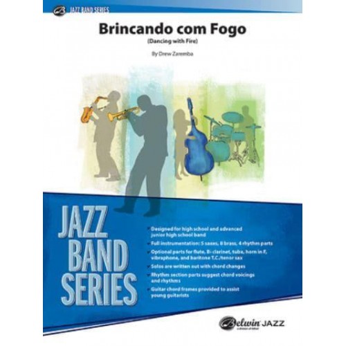 Brincando Com Fogo (Dancing With Fire), Conductor Score & Parts - Jazz Band