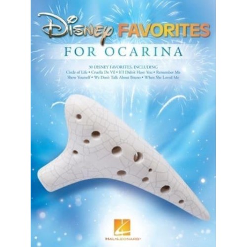 Disney Favorites for Ocarina: 30 Songs Arranged for 10-, 11-, or 12-Hole Ocarinas
