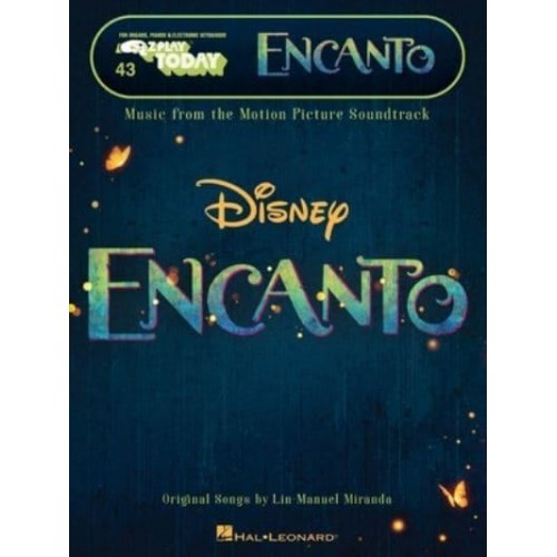Encanto - Music from the Motion Picture Soundtrack: E-Z Play Today #43 Songbook Featuring Easy-To-Read Notation and Lyrics
