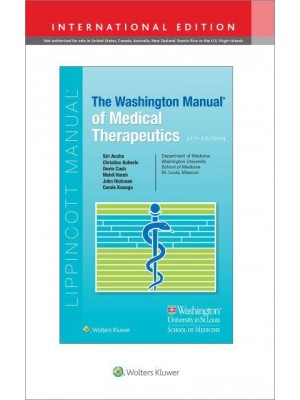 The Washington Manual of Medical Therapeutics - A Lippincott Manual