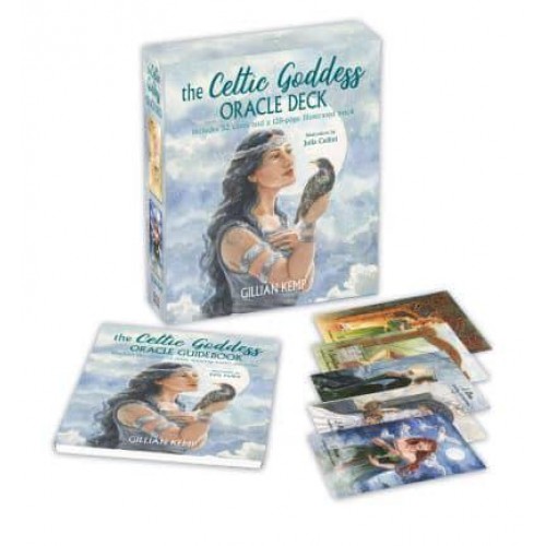 The Celtic Goddess Oracle Deck Includes 52 Cards and a 128-Page Illustrated Book